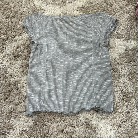 NEVER WORN Grey Lightweight Button Down Shirt - Picture 2 of 2